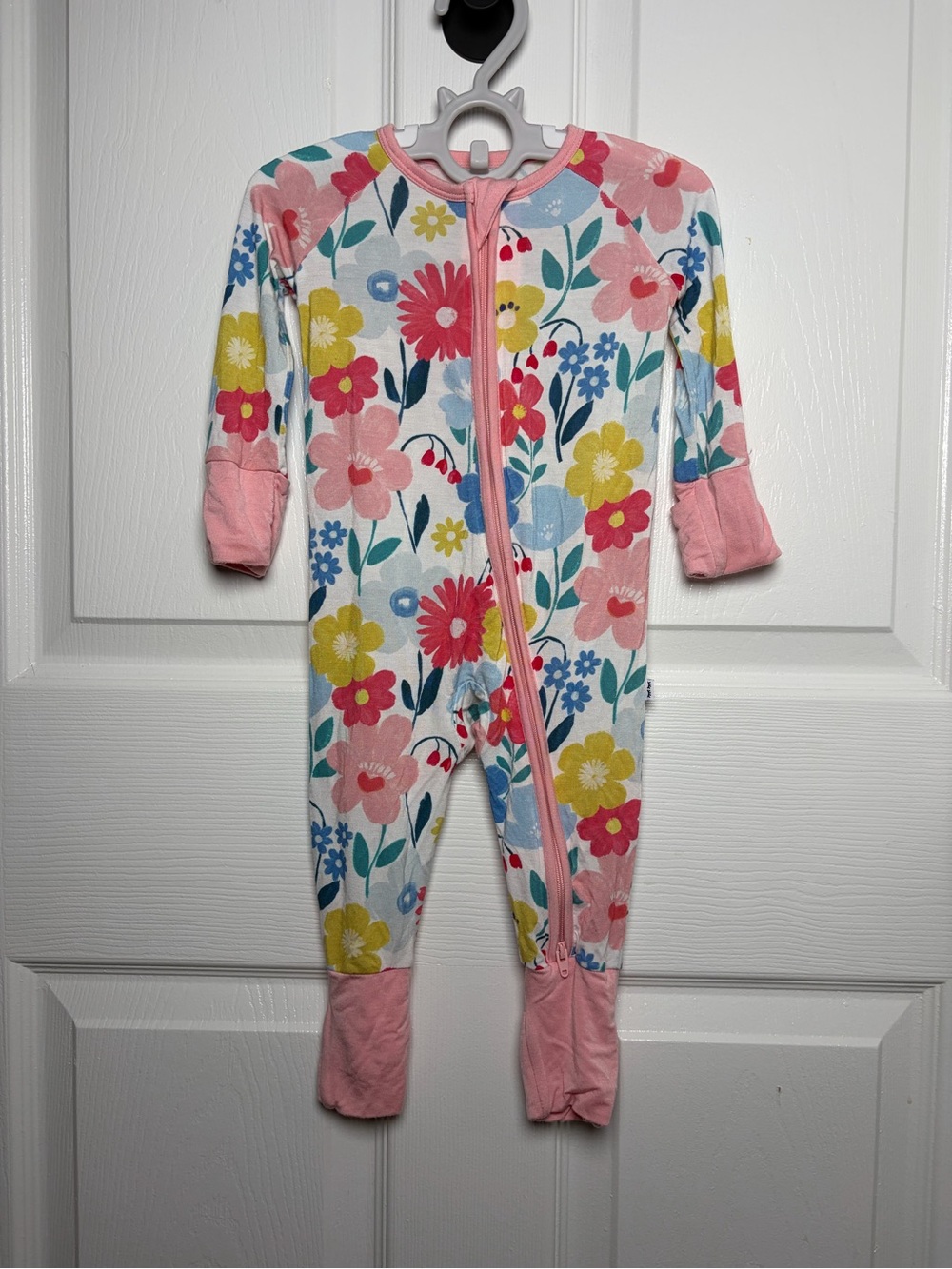 Little Sleepies Mid-Summer Meadow Convertible Zippy 3-6M Bamboo Floral